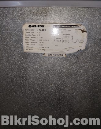 Walton S-1F6 170L Refrigerator